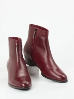 Damen Ralph Harrison – Ankle Boots aus Lammleder Bordeaux