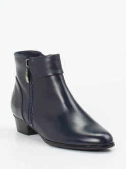 – Ankle Boots aus Lammleder Dunkel*Ralph Harrison Online