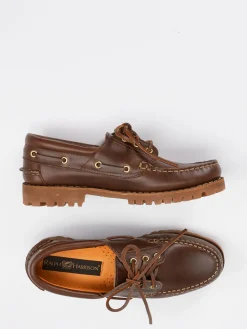 Damen Ralph Harrison – Bootsschuh aus Kalbleder schoko