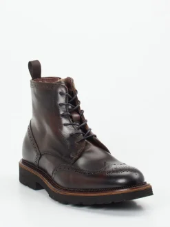 Ralph Harrison – Brogue-Boots aus Kalbleder dunkel*Ralph Harrison Edition