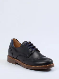 Ralph Harrison – Brogues aus Kalbleder Dunkelblau*Ralph Harrison Classic New