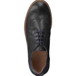 Ralph Harrison – Brogues aus Kalbleder Dunkelblau*Ralph Harrison Classic New