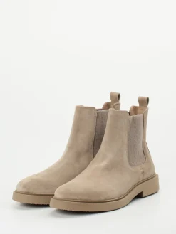 – Chelsea Boots aus Veloursleder sandbeige*Ralph Harrison Clearance