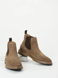 – Chelsea Boots aus Veloursleder*Ralph Harrison Hot