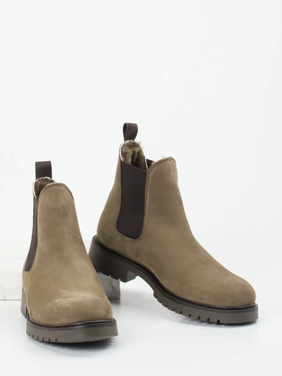 Ralph Harrison – Chelsea Boots aus Nubukleder taupe*Ralph Harrison Classic Clearance