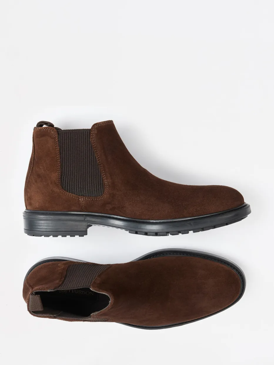 Herren Ralph Harrison – Chelsea Boots aus Veloursleder