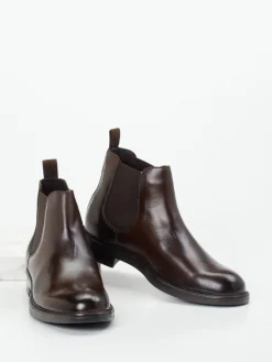 Herren Ralph Harrison – Chelsea Boots aus Kalbleder Dunkel