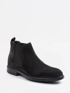 Herren Ralph Harrison – Chelsea Boots aus Veloursleder anthrazit