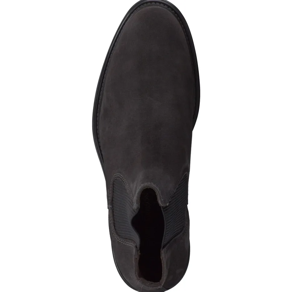 Herren Ralph Harrison – Chelsea Boots aus Veloursleder anthrazit