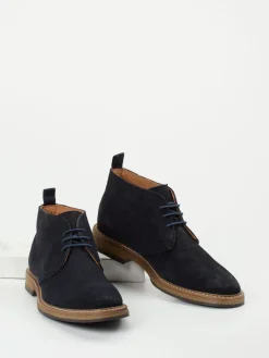 Herren Ralph Harrison – Desert Boots aus Veloursleder Dunkel