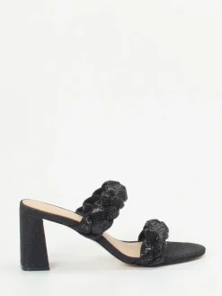 Damen Ralph Harrison – High Heel Mules aus Textil in