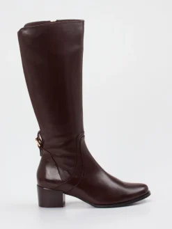 – Kniestiefel aus Lammleder Dunkel*Ralph Harrison Clearance