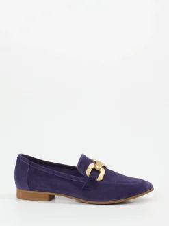 – Loafer aus Nubukleder in Violett*Ralph Harrison New