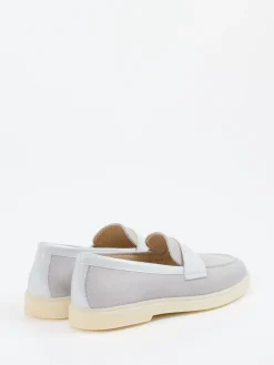 – Loafer aus Veloursleder Hellgrau*Ralph Harrison Best