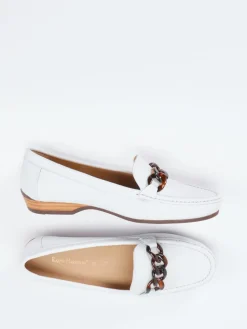 Damen Ralph Harrison – Loafer aus Kalbleder Offwhite