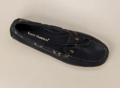 – Mokassin aus Kalbleder Dunkel*Ralph Harrison