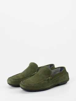 – Mokassin aus Veloursleder Oliv*Ralph Harrison Sale