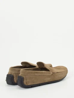 Herren Ralph Harrison – Mokassins aus Veloursleder sand