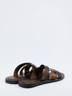 Herren Ralph Harrison – Pantolette aus Kalbleder Dunkel