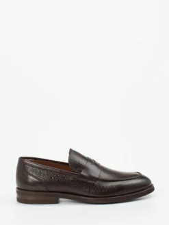 Herren Ralph Harrison – Penny Loafer aus Kalbleder Dunkel