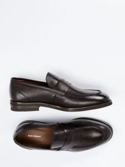 Herren Ralph Harrison – Penny Loafer aus Kalbleder Dunkel