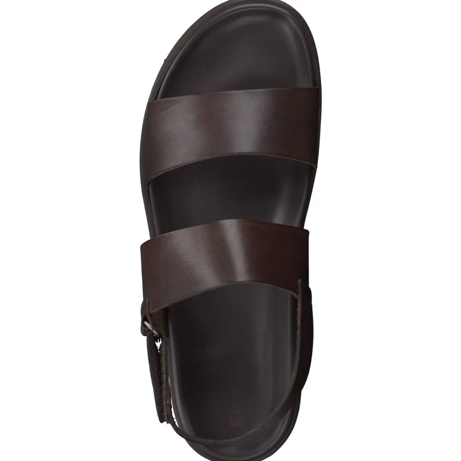 Herren Ralph Harrison – Riemensandale aus Kalbleder Dunkel