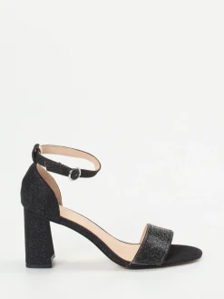 Damen Ralph Harrison – Sandale aus Metallicleder