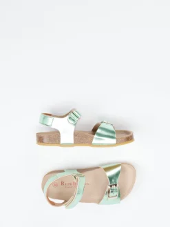 Ralph Harrison – Sandalen aus Metallic-Synthetik mint*Ralph Harrison Classic Hot