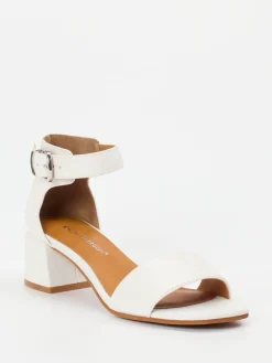 – Sandalen aus Kalbleder Offwhite*Ralph Harrison Outlet