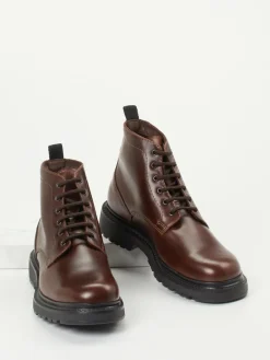 – Schnürboots aus Fettleder schoko*Ralph Harrison Sale