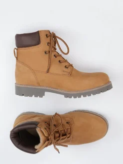 Kinder Ralph Harrison Classic Ralph Harrison – Schnürboots aus Nubukleder honig