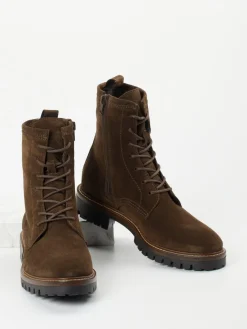 – Schnürboots aus Veloursleder*Ralph Harrison Hot