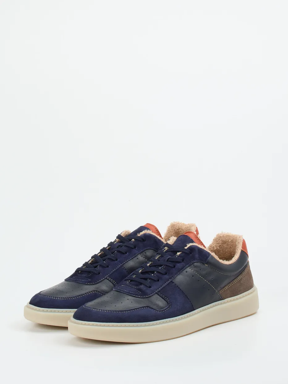 – Sneaker aus Kalbleder Dunkel*Ralph Harrison Hot