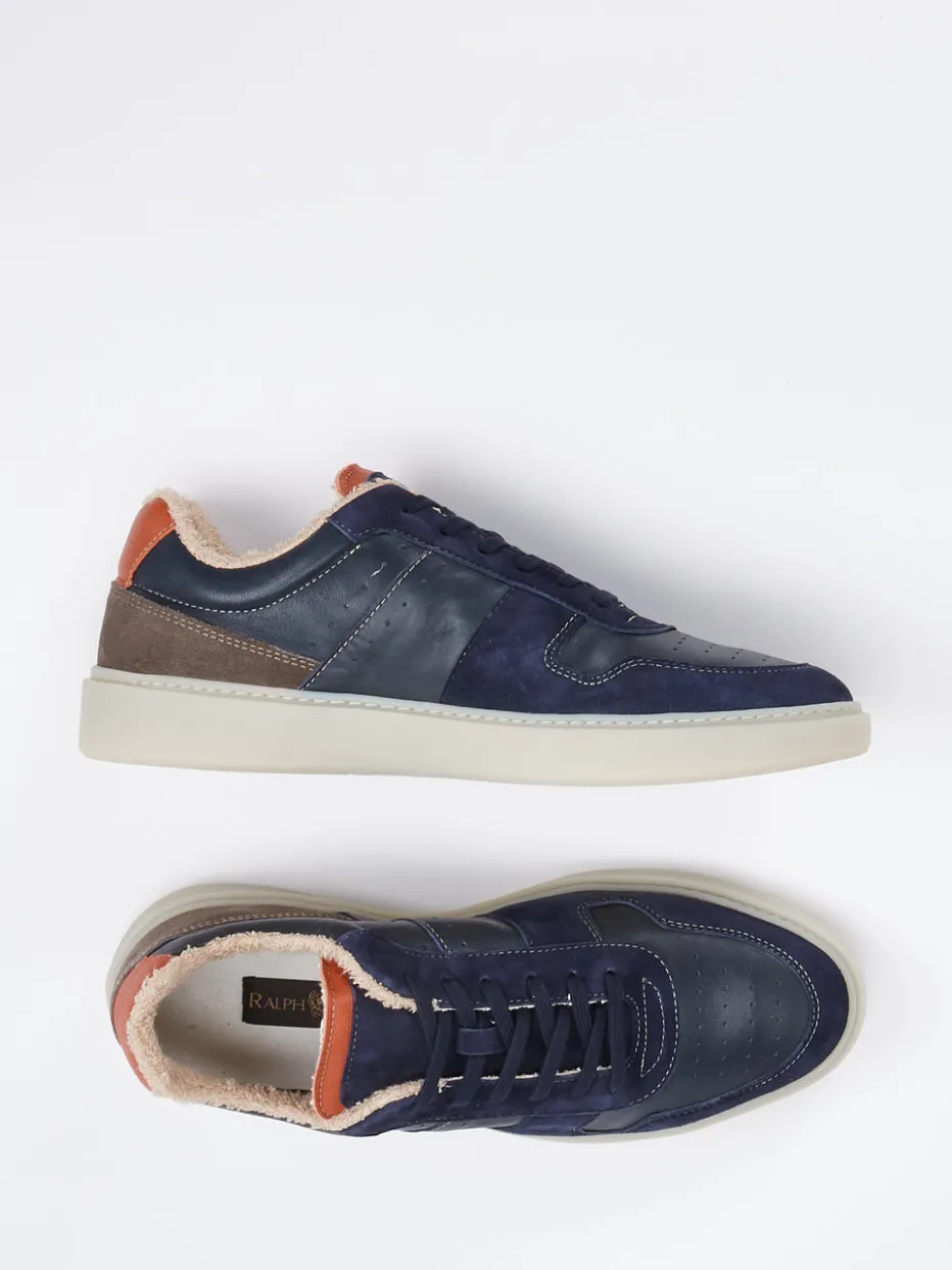 – Sneaker aus Kalbleder Dunkel*Ralph Harrison Hot