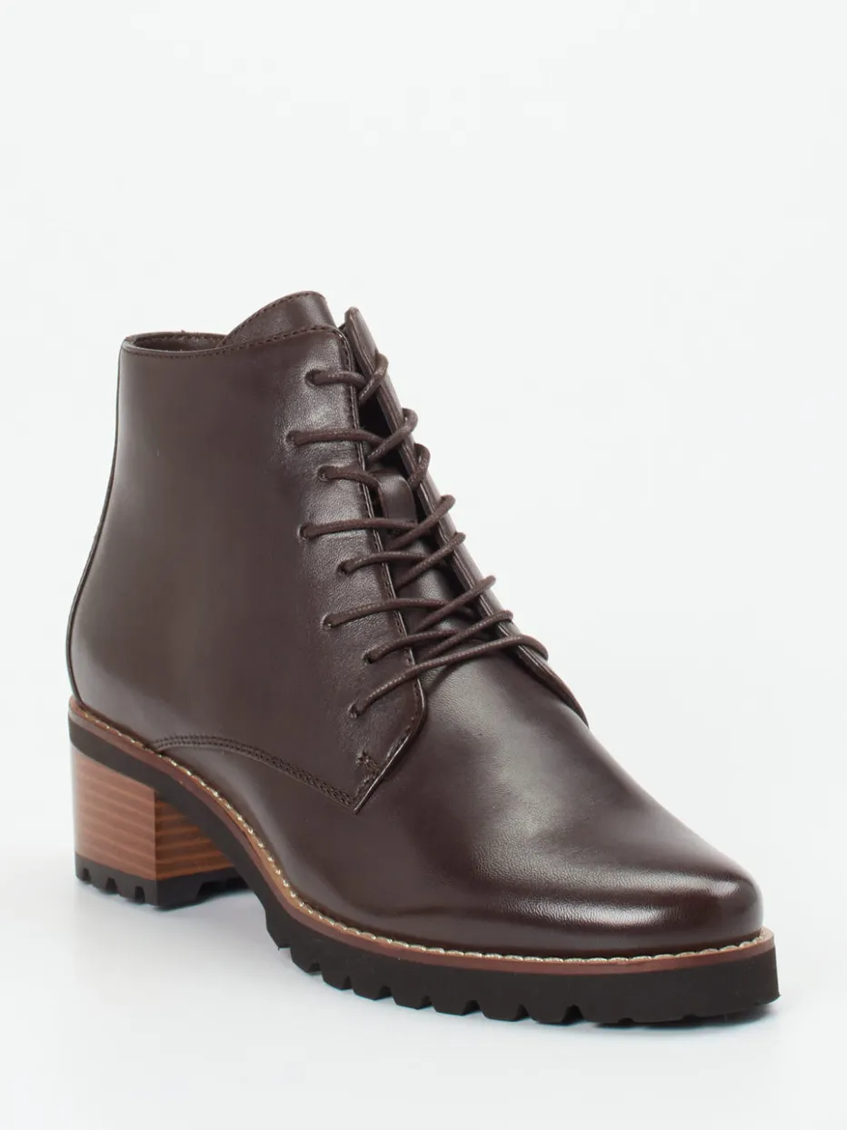 – Stiefelette aus Lammleder Dunkel*Ralph Harrison Outlet