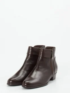 – Stiefeletten aus Lammleder Dunkel*Ralph Harrison Sale