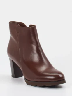 Damen Ralph Harrison – Stiefeletten aus Lammleder Dunkelbraun