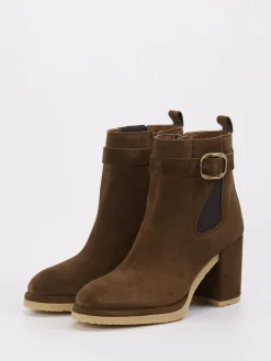 – Stiefelette aus Veloursleder*Ralph Harrison Discount