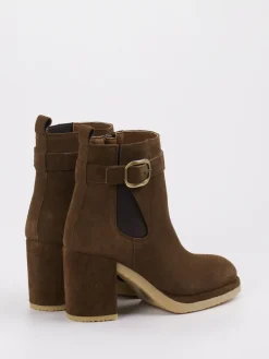 – Stiefelette aus Veloursleder*Ralph Harrison Discount