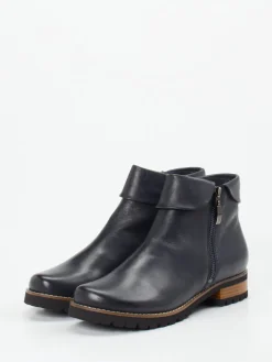 – Stiefeletten aus Lammleder Dunkel*Ralph Harrison Hot