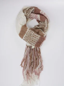 Damen Ralph Harrison – Strickschal aus Alpaka-Mix cremefarben