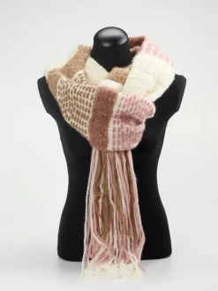 Damen Ralph Harrison – Strickschal aus Alpaka-Mix cremefarben