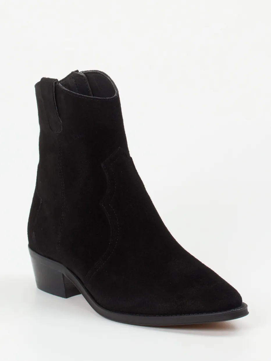 Damen Ralph Harrison – Western-Stiefelette aus Veloursleder