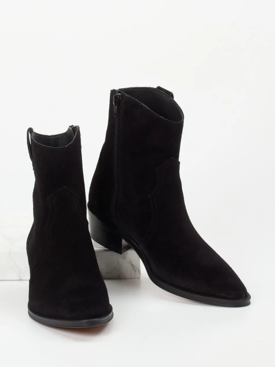 Damen Ralph Harrison – Western-Stiefelette aus Veloursleder