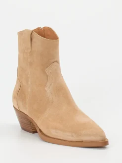 – Western-Stiefeletten aus Veloursleder*Ralph Harrison Sale