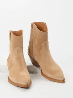 – Western-Stiefeletten aus Veloursleder*Ralph Harrison Sale