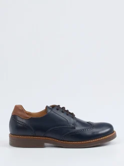 Kinder Ralph Harrison Classic – Brogue aus Kalbleder Dunkel