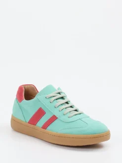 Kinder Ralph Harrison Classic – Sneaker aus Veloursleder mintgrün