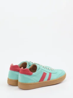 Kinder Ralph Harrison Classic – Sneaker aus Veloursleder mintgrün
