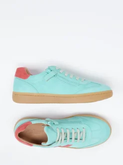 Kinder Ralph Harrison Classic – Sneaker aus Veloursleder mintgrün